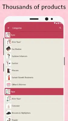 Сheap makeup shopping. Online cosmetics outlet android App screenshot 2